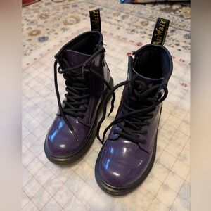 Girl's 13 Purple Doc Martens 1460 Boots